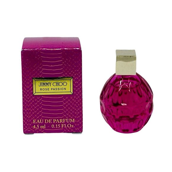 Jimmy Choo Rose Passion Eau de Parfum Mini Splash - 4.5 ml / 0.15 fl oz - Picture 1 of 3